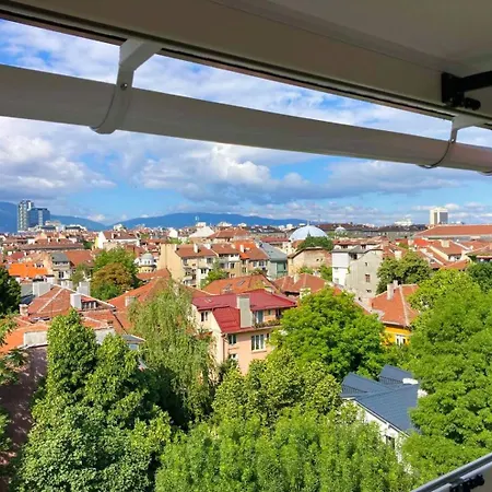 180 Panoramic Views Fully Equipped For 6 Acs * Sofia